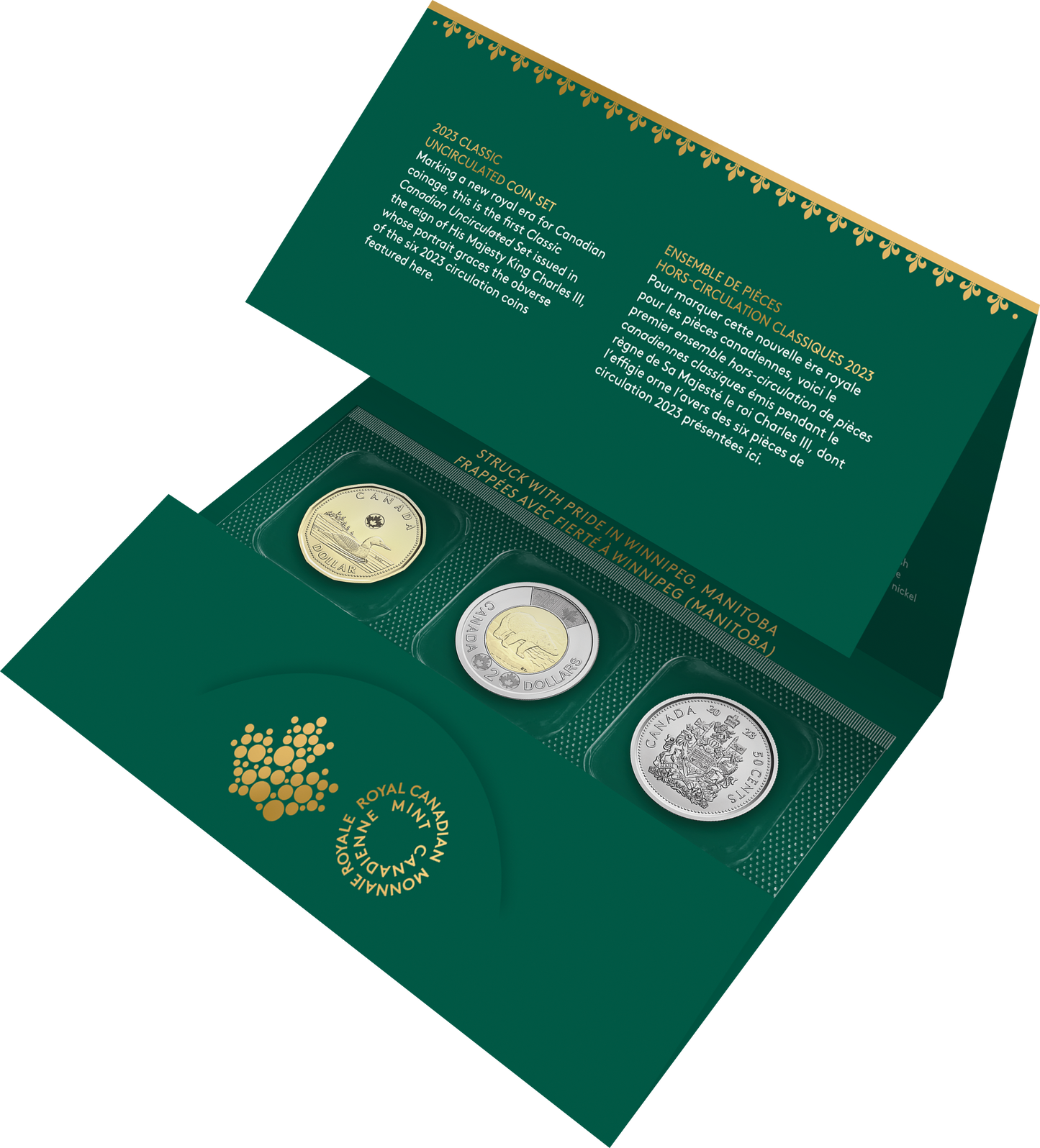 2023 Canadian Classic 6-Coin Set: HIS MAJESTY KING CHARLES III Initial Release Coins!
