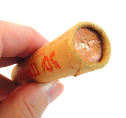 1967 Canadian Centennial 1-Cent Rock Dove Pennies in FULL ROLL Original Brand New Uncirculated Condition