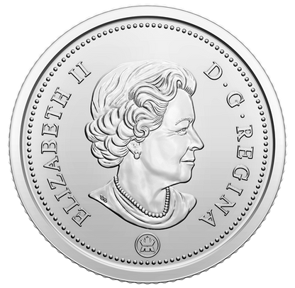 2021 CANADIAN .10-Cent DIMES, BLUENOSE COMMEMORATIVE DOUBLE DATED (1921-2021) Brand New Uncirculated Full Roll