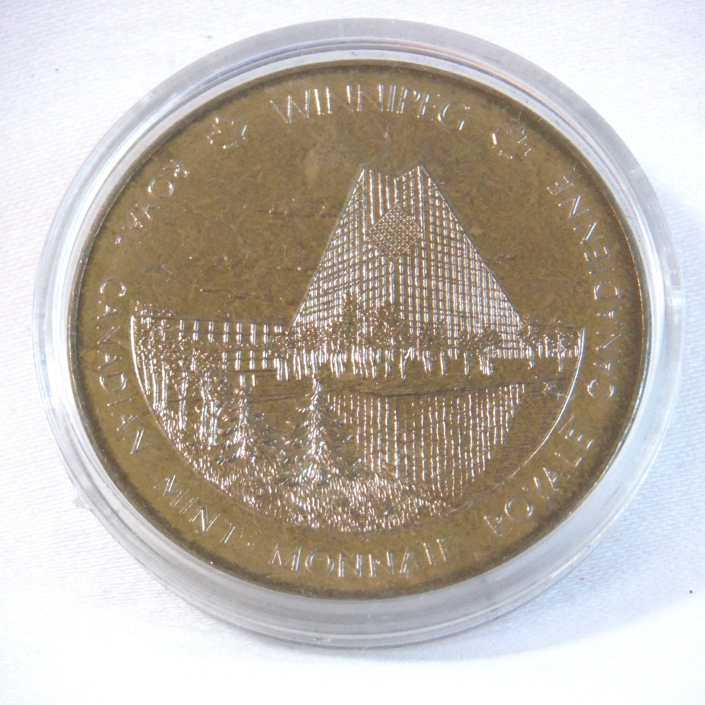 Royal Canadian Mint / Monnaie royale canadienne Token Medallion Coin: OTTAWA & WINNIPEG