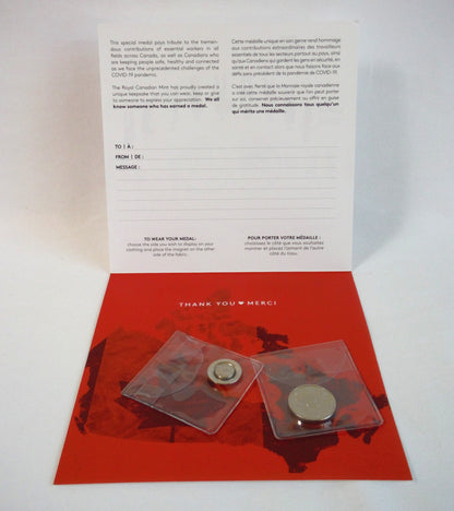 2020  Recognition Medal and Magnet Gift Set, Made in Canada by The Royal Canadian Mint