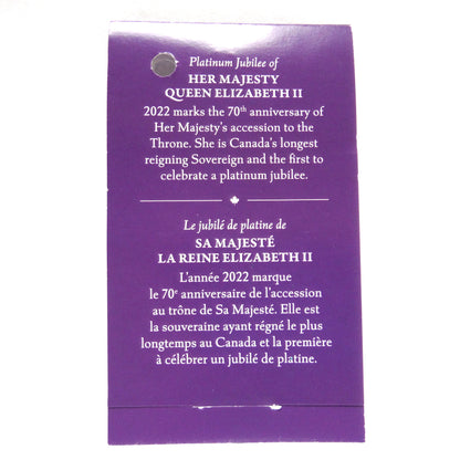 2022 LAPEL PIN of HER MAJESTY QUEEN ELIZABETH II, Platinum Jubilee Celebration as The Longest Reigning Sovereign!