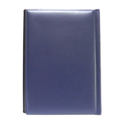 WORLD COIN COLLECTION ALBUM, Blue Vinyl, Silver Logo, and 120 Coin Capacity