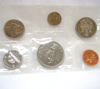 1968 Canadian 6-Coin Proof-Like Brilliant Uncirculated Coin Collector Set