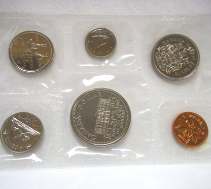 1973 Canadian 6-Coin Proof-Like Brilliant Uncirculated Coin Collector Set
