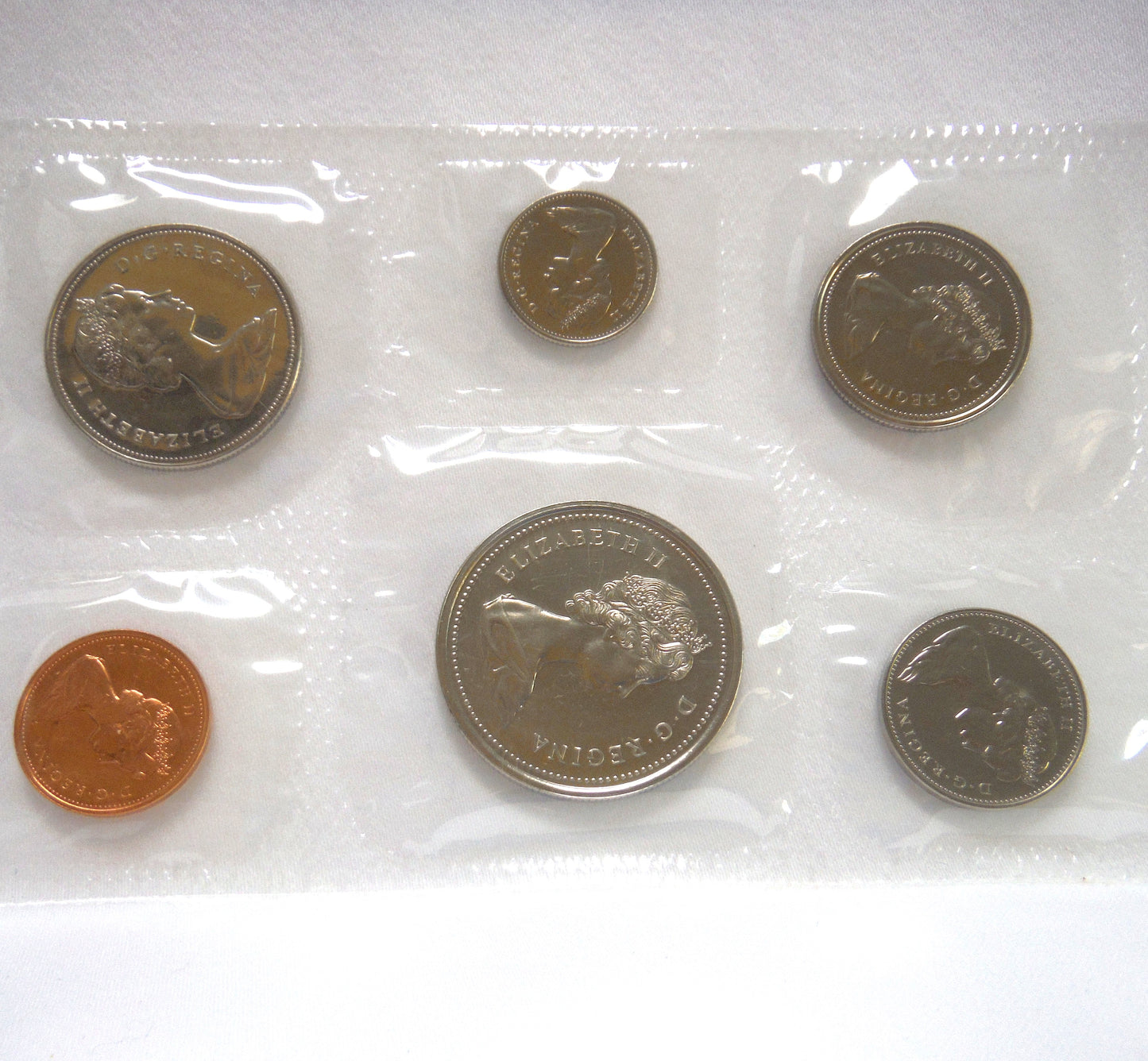 1973 Canadian 6-Coin Proof-Like Brilliant Uncirculated Coin Collector Set