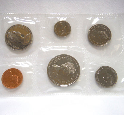 1973 Canadian 6-Coin Proof-Like Brilliant Uncirculated Coin Collector Set