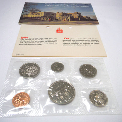 1976 Canadian 6-Coin Proof-Like Brilliant Uncirculated Coin Collector Set