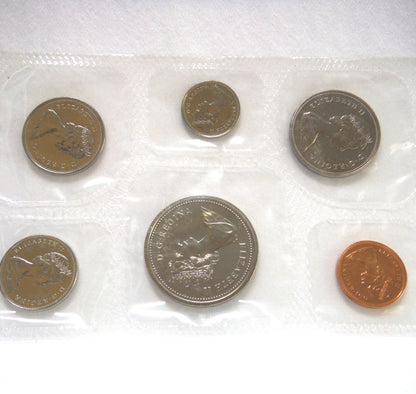 1976 Canadian 6-Coin Proof-Like Brilliant Uncirculated Coin Collector Set