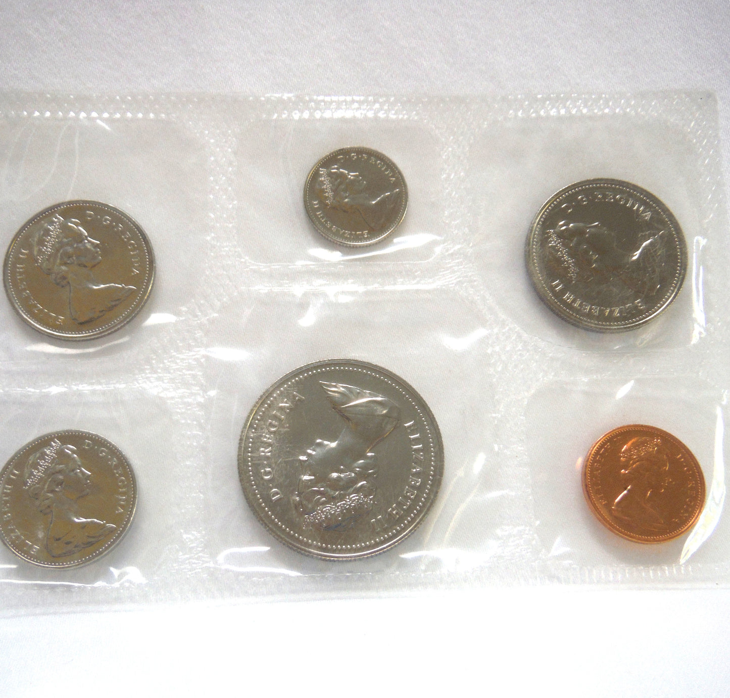 1978 Canadian 6-Coin Proof-Like Brilliant Uncirculated Coin Collector Set