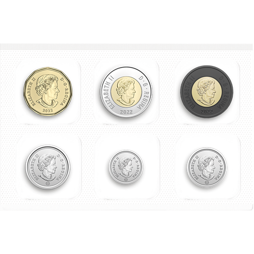 2022 Canadian Last Strikes Brilliant Uncirculated 6-Coin QEII Collector Set