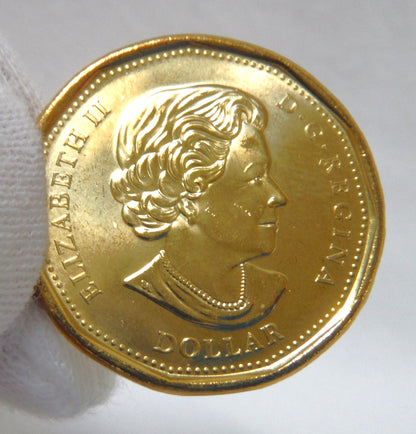 2021 Canadian $1 Loonie Coin, Celebrating the 125th Anniversary of the Klondike Gold Rush