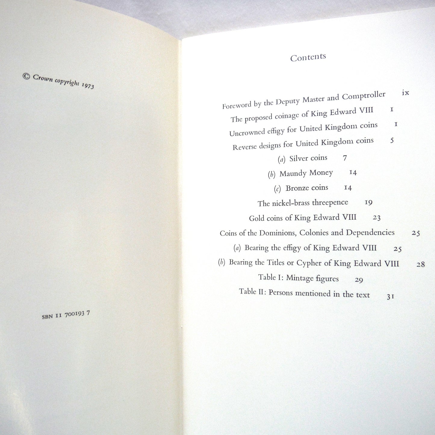 THE PROPOSED COINAGE OF KING EDWARD VIII, by G.P. Dyer (RARE 1973 1st Edition)