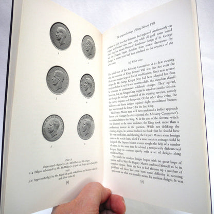 THE PROPOSED COINAGE OF KING EDWARD VIII, by G.P. Dyer (RARE 1973 1st Edition)