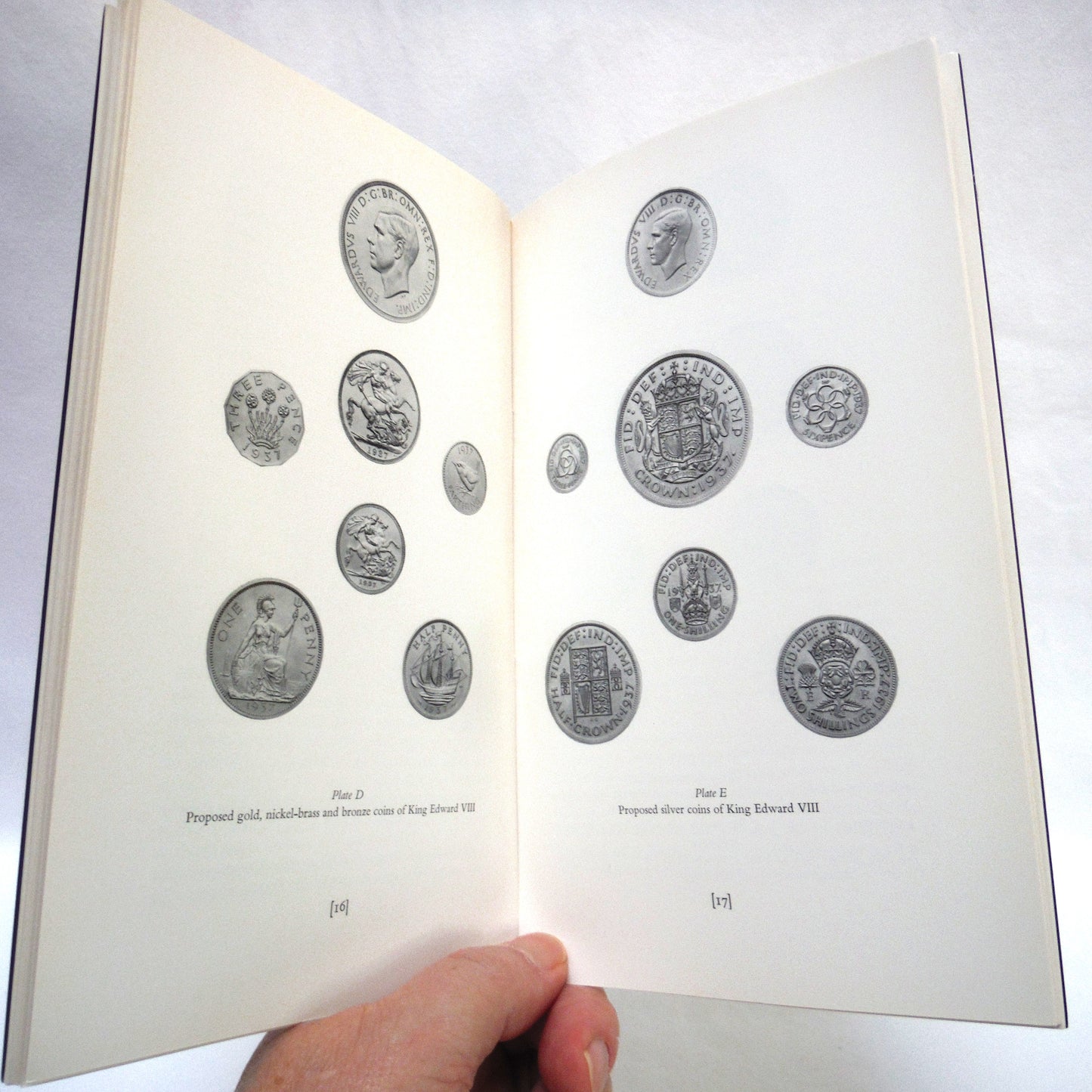 THE PROPOSED COINAGE OF KING EDWARD VIII, by G.P. Dyer (RARE 1973 1st Edition)