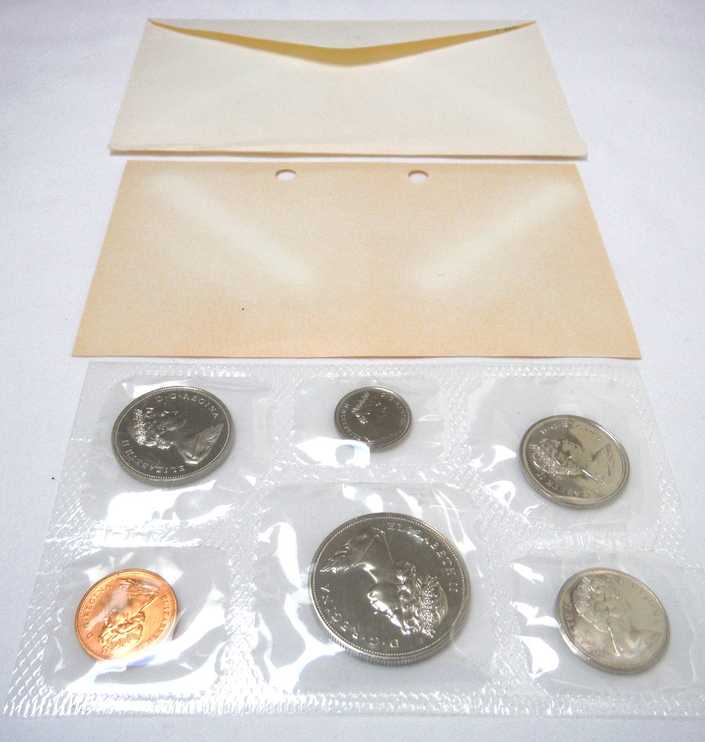 1971 Canadian 6-Coin Proof-Like Brilliant Uncirculated Coin Collector Set