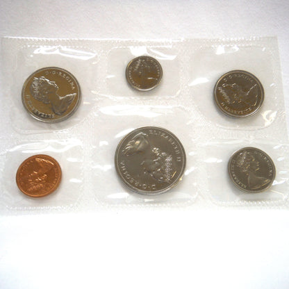 1971 Canadian 6-Coin Proof-Like Brilliant Uncirculated Coin Collector Set