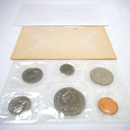 1982 Canadian 6-Coin Proof-Like Brilliant Uncirculated Coin Collector Set
