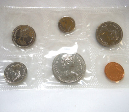 1982 Canadian 6-Coin Proof-Like Brilliant Uncirculated Coin Collector Set