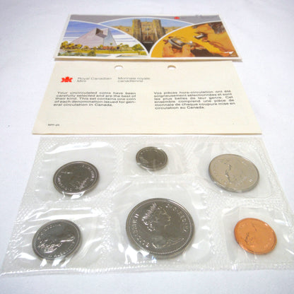 1983 Canadian 6-Coin Proof-Like Brilliant Uncirculated Coin Collector Set