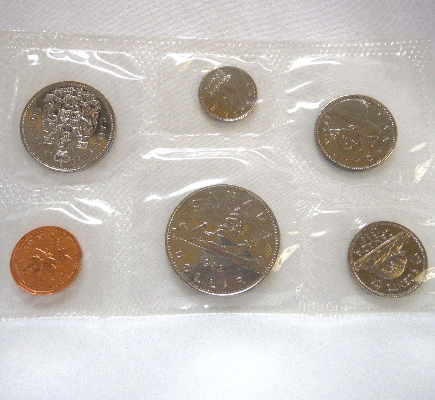 1983 Canadian 6-Coin Proof-Like Brilliant Uncirculated Coin Collector Set