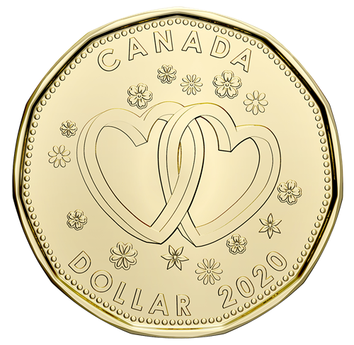 MARRIED IN, MARIAGE EN 2020! Royal Canadian Mint Greeting Card and 6-Coin Gift Set