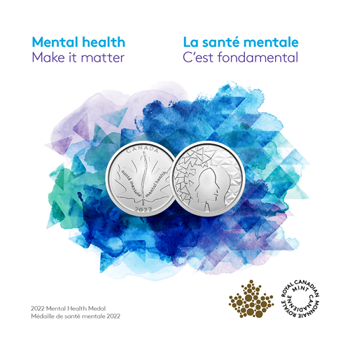 2022 Mental Health / Santé Mentale Medal and Magnet