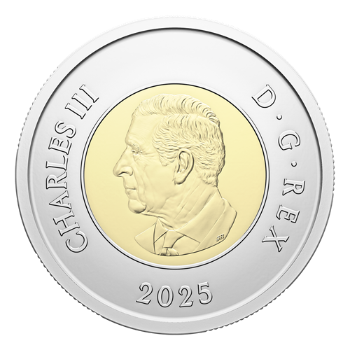 2025 Celebrating the Life and Art of Daphne Odjig: Commemorative Collector Keepsake Card of Colourized and non-colourized $2 Toonies