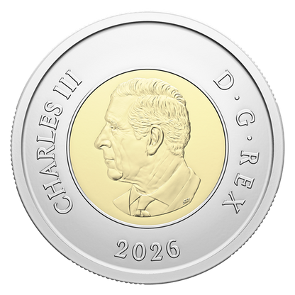2026 Canadian 50th Anniversary of the CN TOWER Commemorative Collector Keepsake Card, Featuring DOUBLE TOONIES!