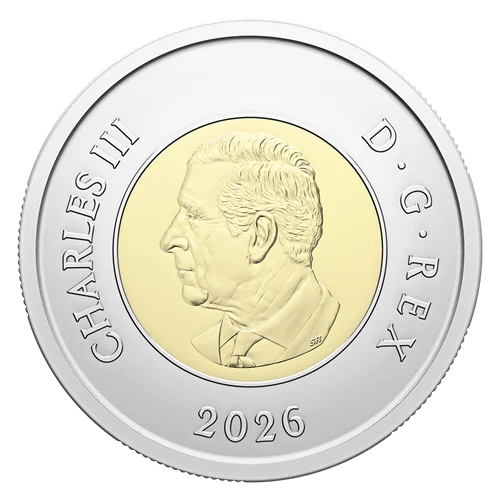 2026 Canadian $2 Toonie GLOW-IN-THE-DARK COIN: The 50th Anniversary Celebration of The Toronto CN Tower in a Special Presentation Holder