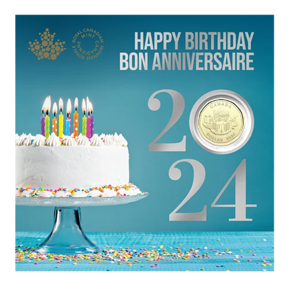 2024 Royal Canadian Mint 5-Coin Gift Set: HAPPY BIRTHDAY! BON ANNIVERSAIRE!