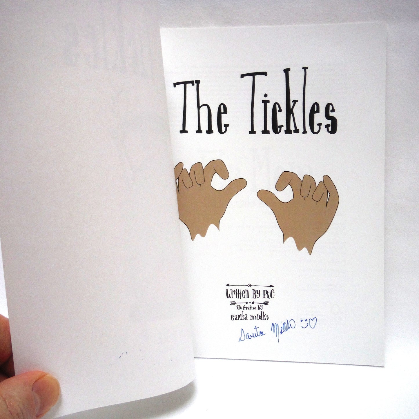 THE TICKLES, Poetry by RC, Illustrated by Sarita Mielke (1st Ed. SIGNED)