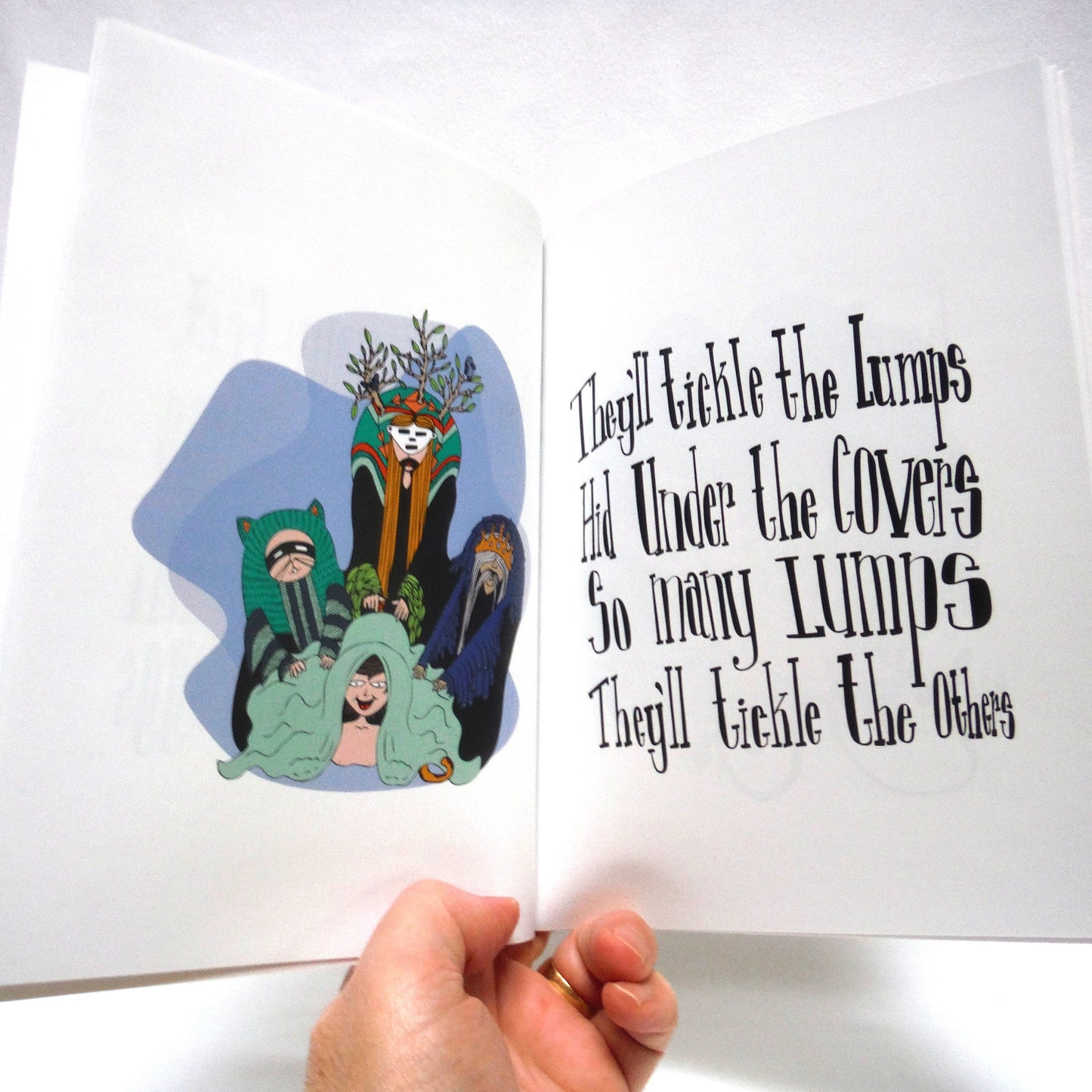 THE TICKLES, Poetry by RC, Illustrated by Sarita Mielke (1st Ed. SIGNED)