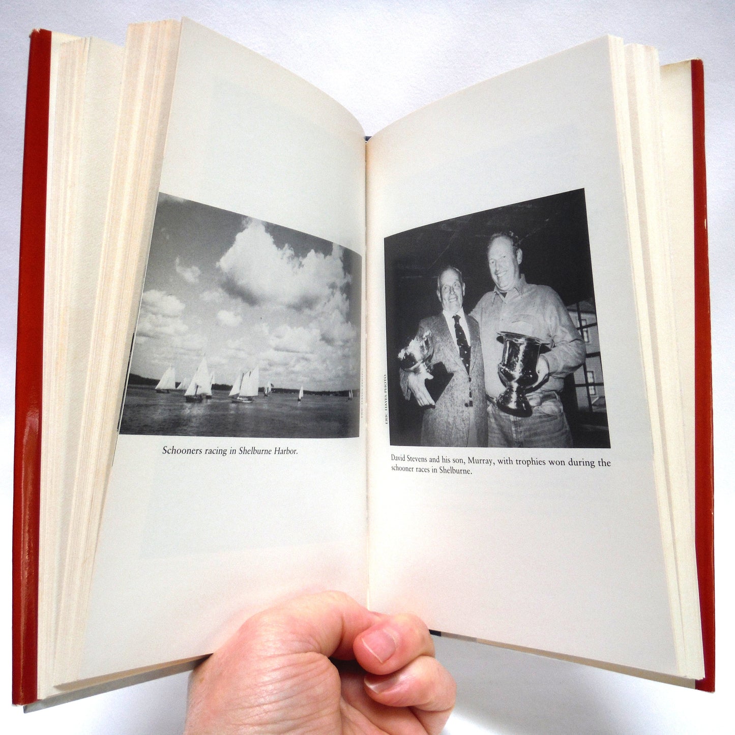 SCHOONER MASTER, A Portrait of David Stevens, by Peter Carnahan (1st Ed. SIGNED)