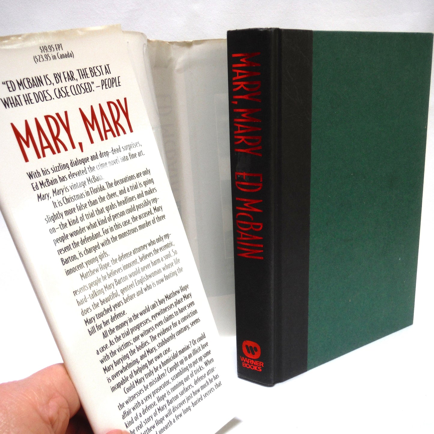 MARY, MARY, A Novel by Ed McBain (1st Ed. SIGNED)