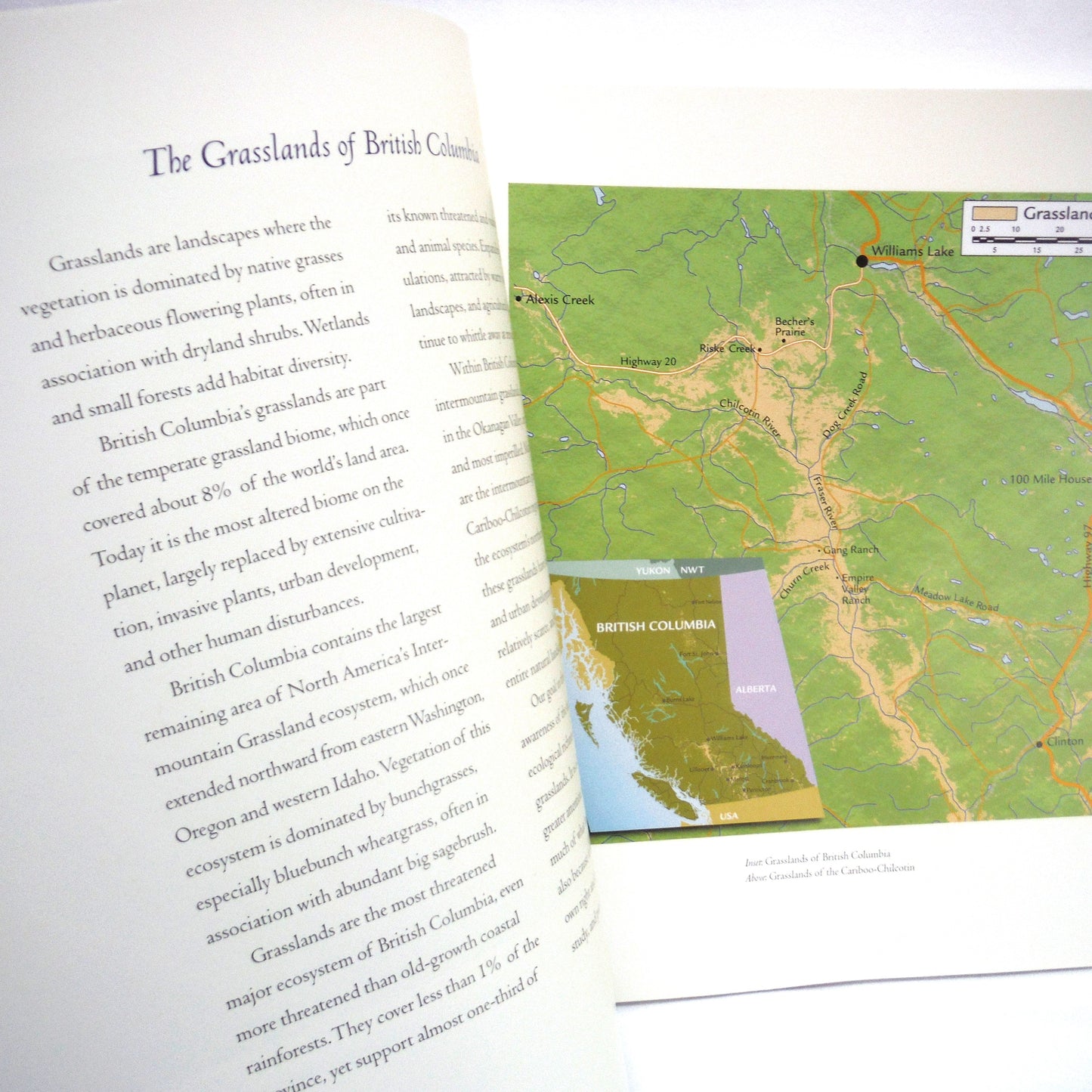 SPIRIT IN THE GRASS, The Cariboo Chilcotin's Forgotten Landscape, by Chris Harris (1st Ed. SIGNED)