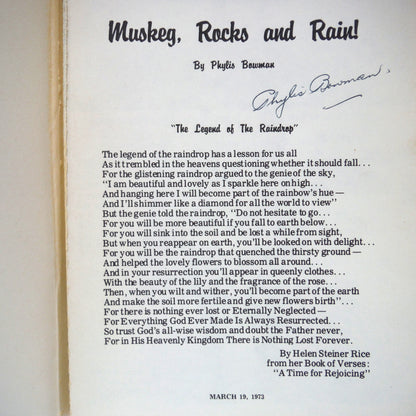 PRINCE RUPERT-THE CITY OF MUSKEG, ROCKS AND RAIN, by Phylis Bowman (1st Ed. SIGNED)