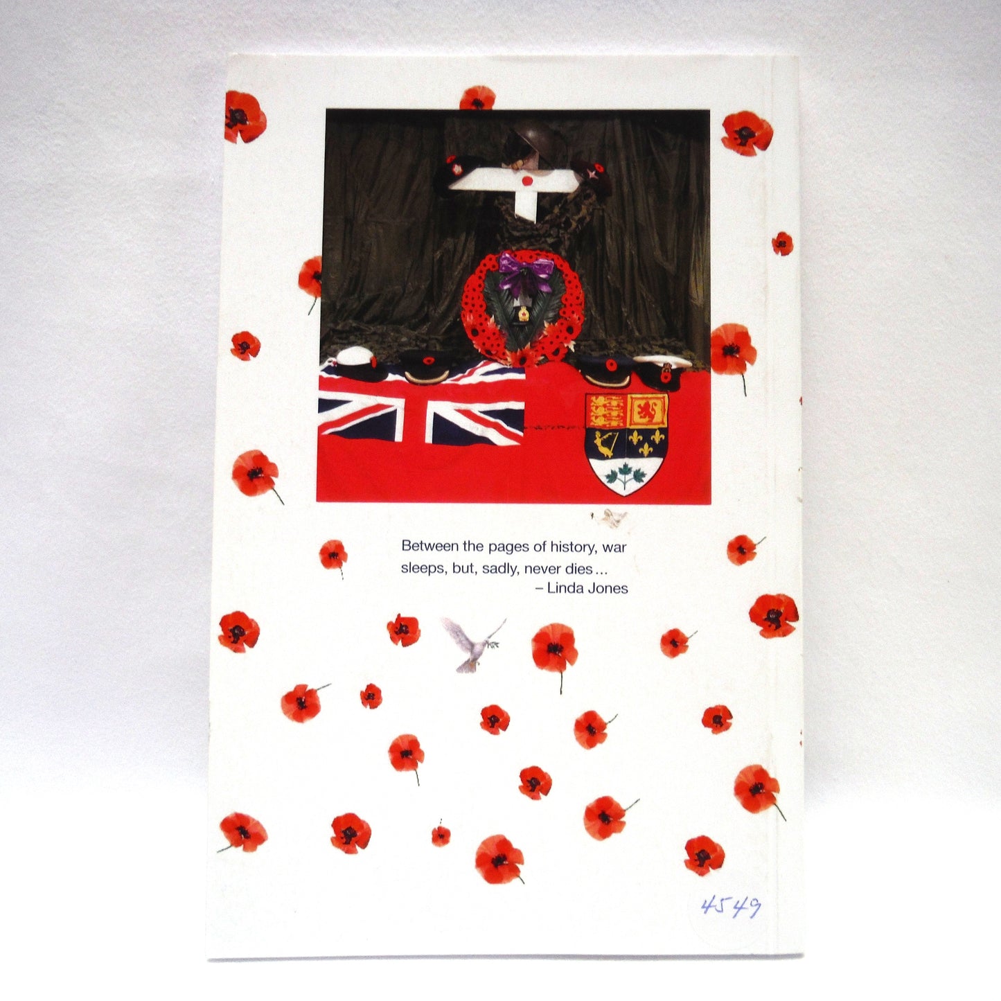 LEST WE FORGET, A Poetic Journey Dedicated ot our Canadian and Allied Veterans, by Linda Jones (1st Ed. SIGNED)