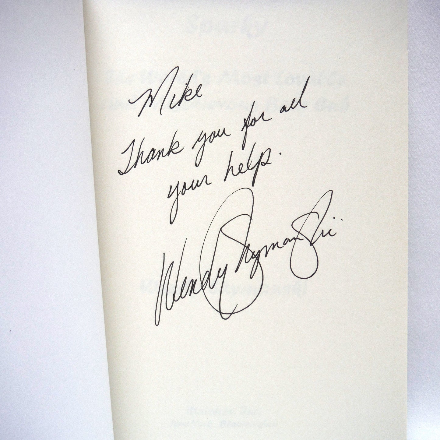 SPARKY, The World's Most Lovable and Mischievous Bear Cub, by Wendy Shymanski (1st Ed. SIGNED)