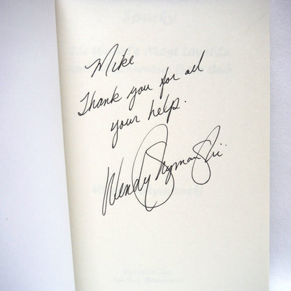 SPARKY, The World's Most Lovable and Mischievous Bear Cub, by Wendy Shymanski (1st Ed. SIGNED)