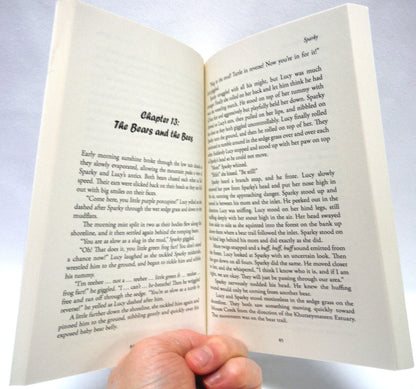 SPARKY, The World's Most Lovable and Mischievous Bear Cub, by Wendy Shymanski (1st Ed. SIGNED)