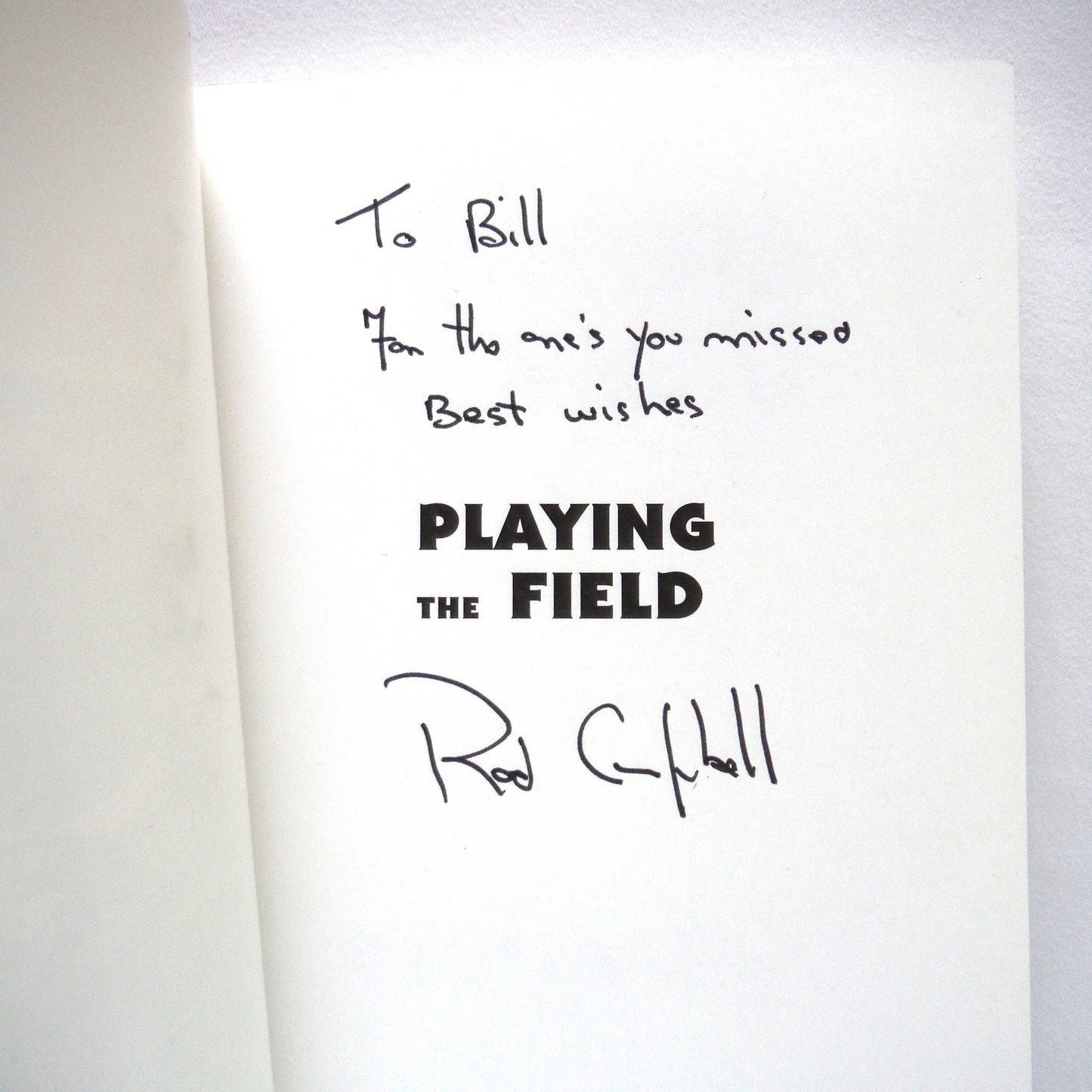 PLAYING THE FIELD, The Story of the Edmonton Folk Music Festival, by Rod Campbell (1st Ed. SIGNED)