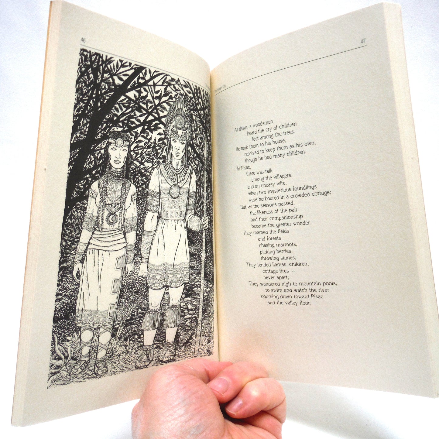 THE HIDDEN CITY, A Poem of Peru by Stanley K. Freiberg (1st Ed. SIGNED)