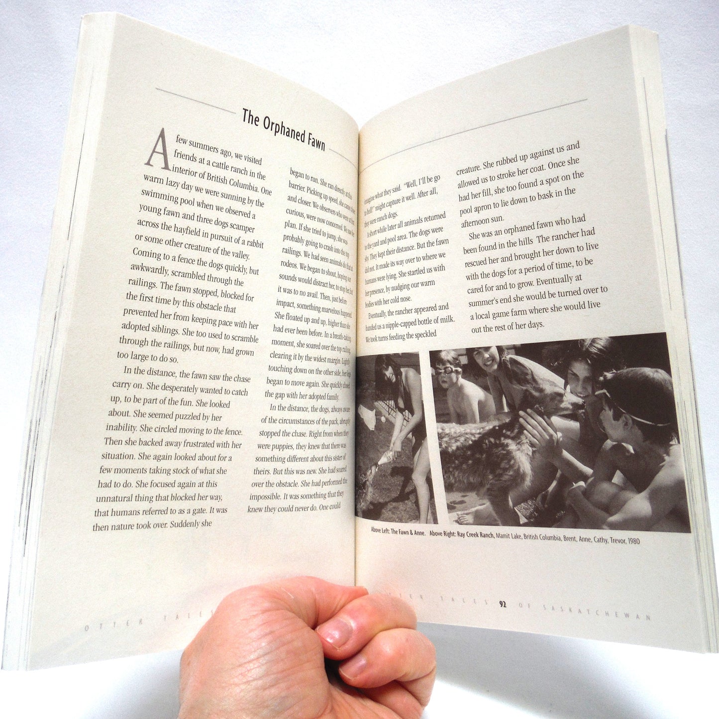 OTTER TALES OF SASKATCHEWAN, The Poems and Writings of Doug Portious (1st Ed. SIGNED)