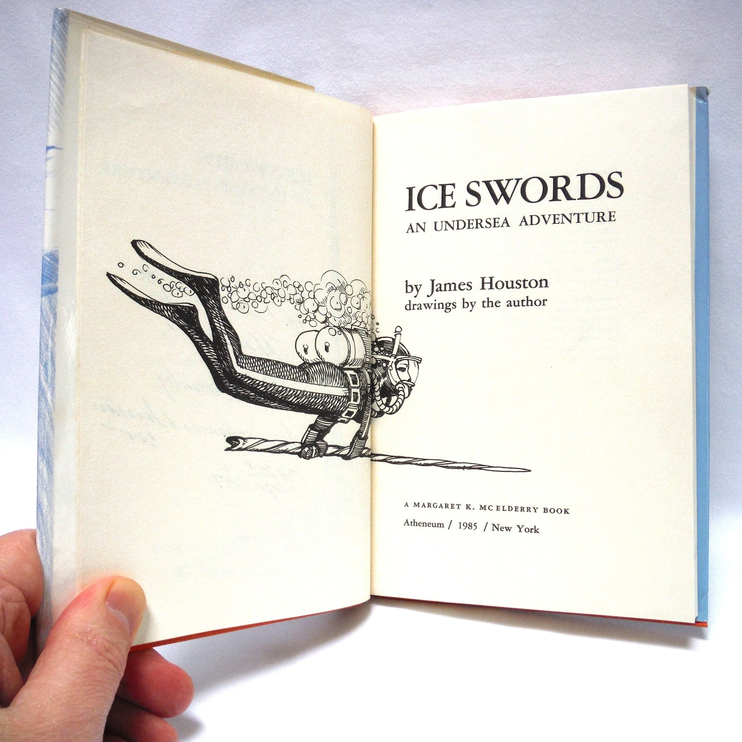 ICE SWORDS, AN UNDERSEA ADVENTURE, by James Houston (1st Ed. SIGNED)