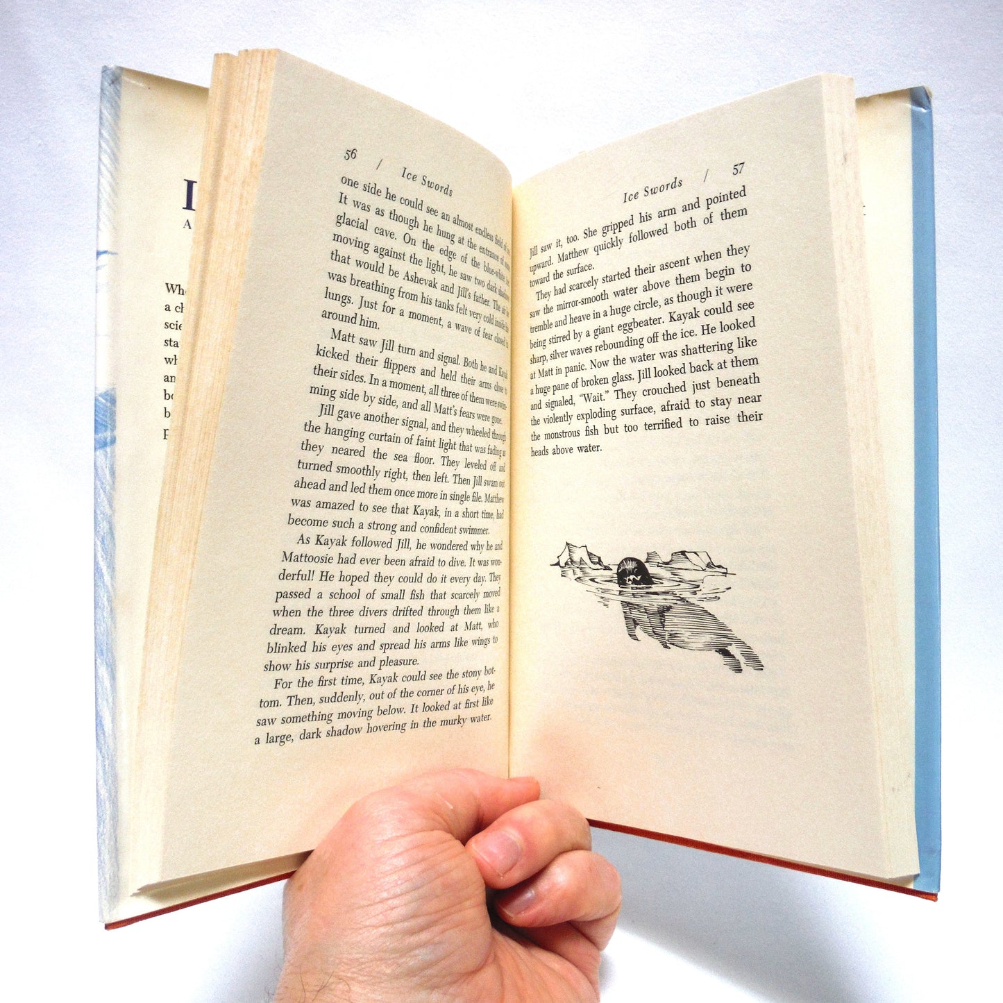 ICE SWORDS, AN UNDERSEA ADVENTURE, by James Houston (1st Ed. SIGNED)