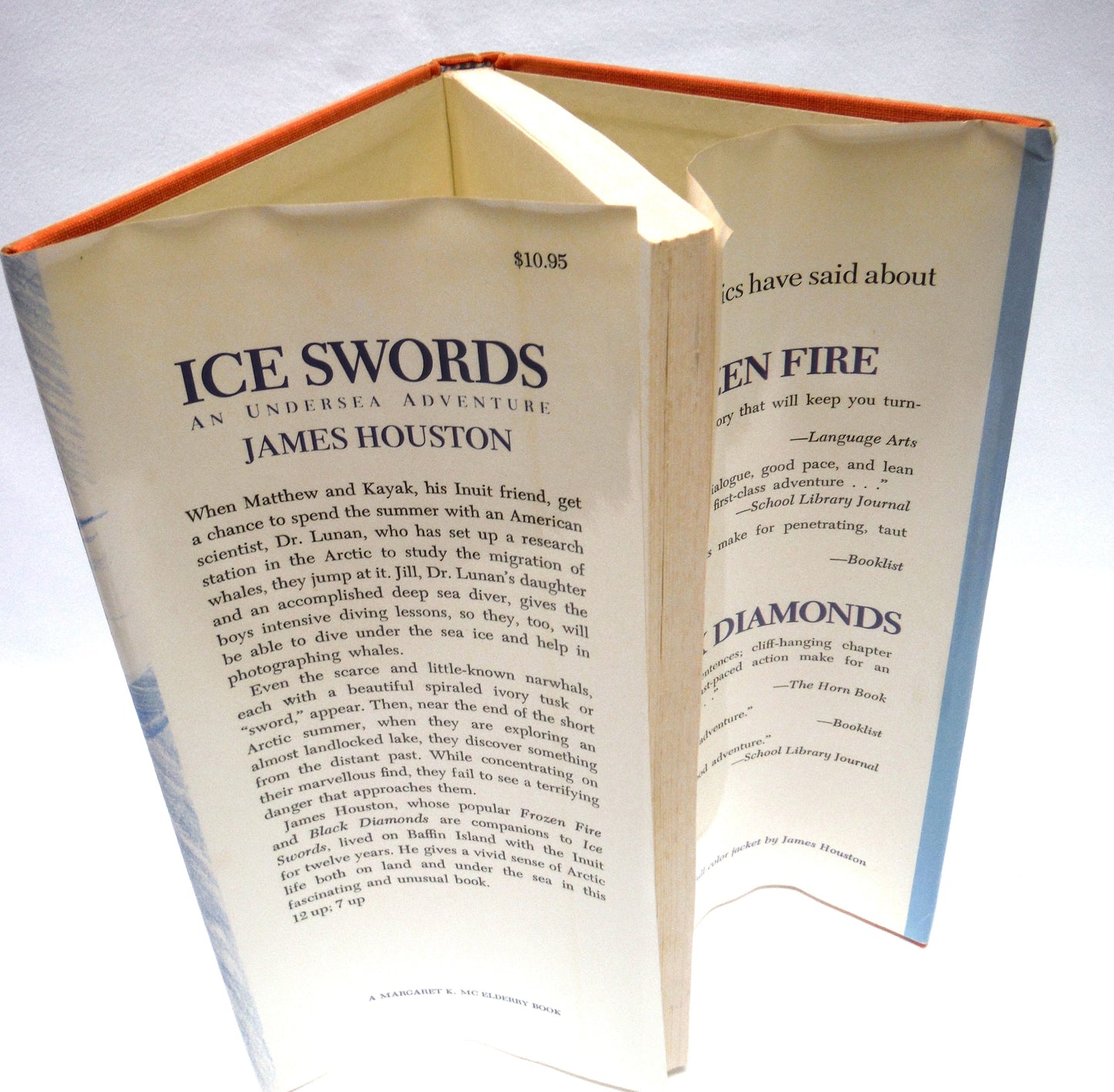 ICE SWORDS, AN UNDERSEA ADVENTURE, by James Houston (1st Ed. SIGNED)