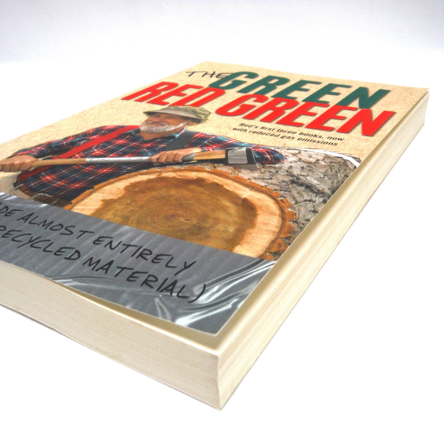 THE GREEN RED GREEN, RED'S FIRST THREE BOOKS, Now With Reduced Gas Emissions, by Steve Smith (2012 1st Ed.)