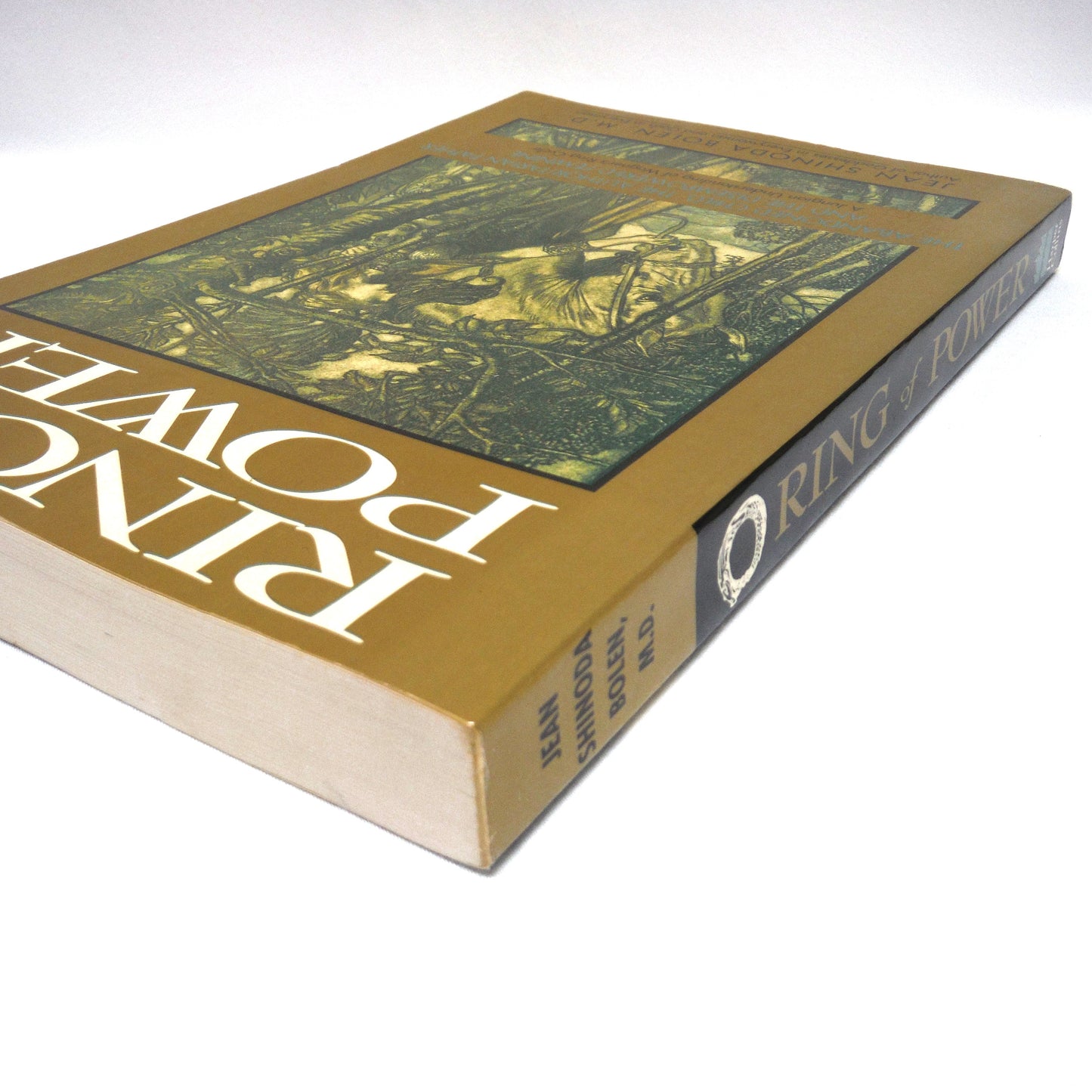 RING OF FIRE, The Abandoned Child, The Authoritarian Father, and the Disempowered Feminine, by Jean Shinoda Bolen, M.D. (1992 1st Ed.)