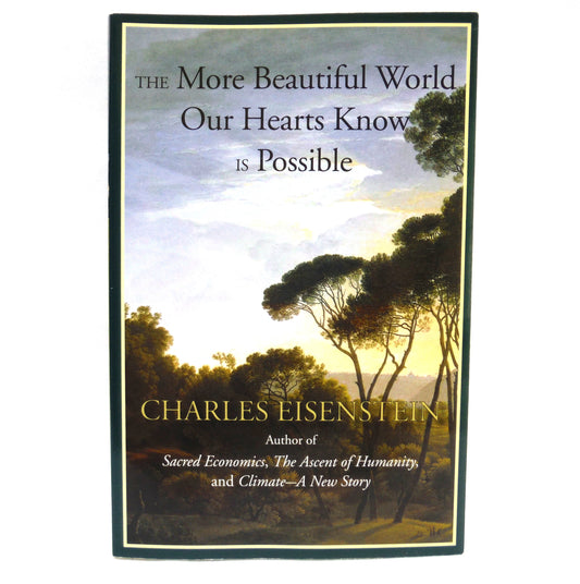 THE MORE BEAUTIFUL WORLD OUR HEARTS KNOW IS POSSIBLE, by Charles Eisenstein (2013 1st Ed.)